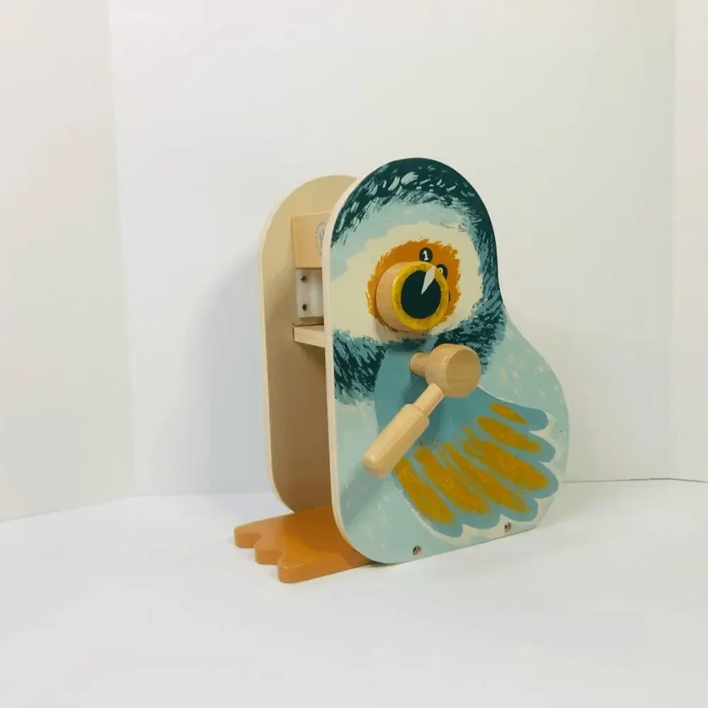 manhattan toy wooden espresso‎ bird/owl replacement base ONLY 2020 play pretend